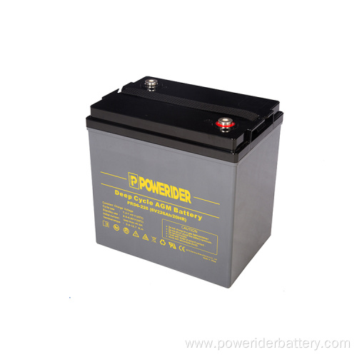 6v 226ah deep cycle agm lead acid battery